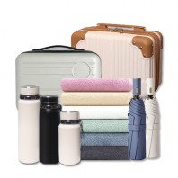 14인치 여행용 레디백 + 3단 자동 양우산 + 송월타올 + 프리미엄 온도 텀블러 선물세트