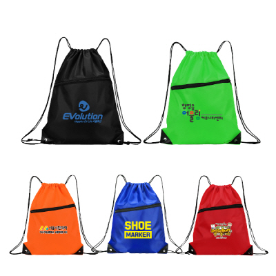 지퍼형 짐색 백팩 34x42(㎝)