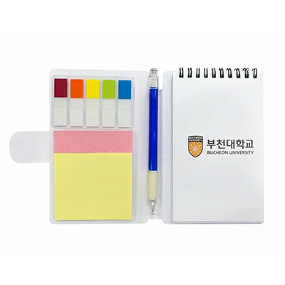 만능 스프링노트(대) 5색플래그