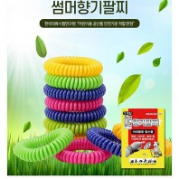 모기팔찌 모기기피 모기퇴치 /// +사은품 선풍기///벌레 모기밴드 써머밴드 야외활동 해외 여행용 아웃도어 캠핑 등산 바캉스 낚시 판촉용