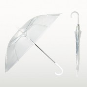 무표 60자동 화이바 EVA 투명 장우산