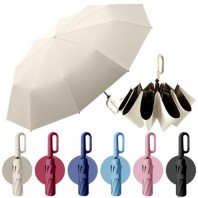 휴대용 모던 3단 자동 버클 양우산