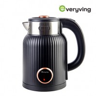에브리빙 블랙 원터치 1.5리터 무선 전기주전자