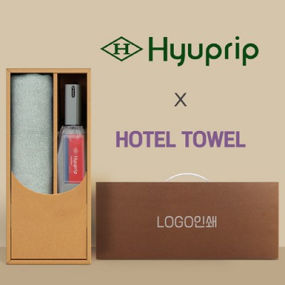 협립 이지롤 거꾸로 완전자동 우산 +뱀부170세면타월-세트