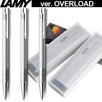 [정품] 라미 로고 볼펜 206(브러쉬드 스틸)(ver. 오버로드)