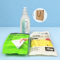 크린랩 여러번 빨아쓰는 행주 주방세제 3종세트