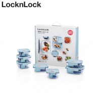 락앤락_205S7GLS 클리어 플래티늄 6호 세트_유리용기 7개