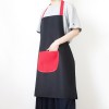 에코라이프 반원 포켓 컬러 심플 앞치마 CA705