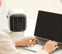 3단 심플 선물용 온풍기 미니히터 난방 K2539