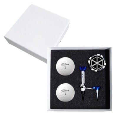 타이틀리스트 PRO V1 2구 볼마커칩 고급 싸바리케이스