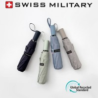 스위스밀리터리 친환경 3단수동 우산(4칼라)