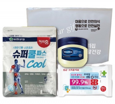 유한양행 구급키트 17호(쿨파스,바세린,손소독티슈대형 3종세트)
