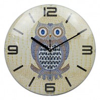 295 볼록부엉이벽시계