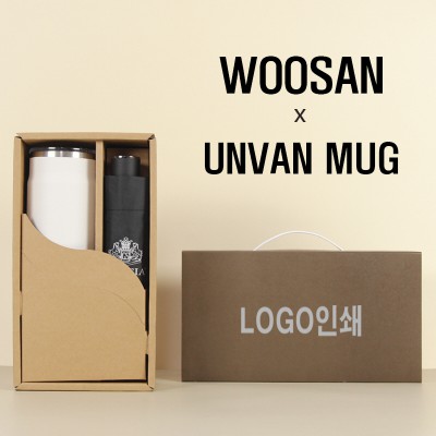 가르시아3단심플수동우산+어반스텐머그컵1P-세트