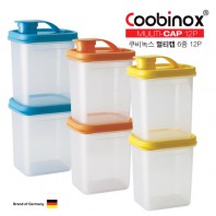 [쿠비녹스]  멀티캡 6종 12p 포켓용기 CO-04-21