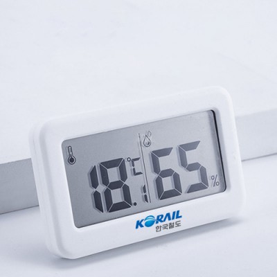 미니 탁상용 디지털 온습도계 시계 STMC012