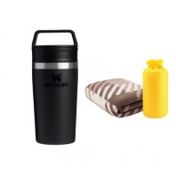 JE 담요+스탠리 카페투고 트래블머그 354ml