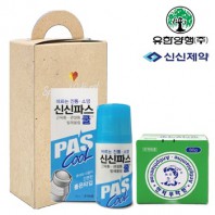 브생건98호(신신제약 롤온쿨연고물파스+유한양행 안티푸라민연고)