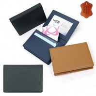 미담 천연소가죽 명함지갑