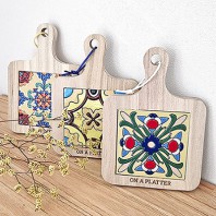 유럽풍타일냄비받침