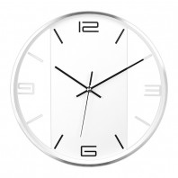 300 알미늄투명사각원형벽시계