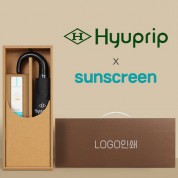 협립 3단 레자곡자손 슈퍼 완전자동우산 +선크림-세트