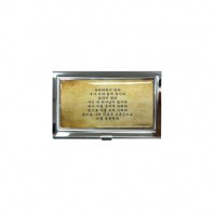 TA037 오버아트 믿음소망사랑 크리스찬 유광 명함집