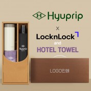 협립 3단 10K 고밀도 슈퍼 완전자동우산 +락앤락 테이블머그+협립호텔코마170타월-세트