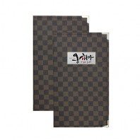 럭셔리 2단 메뉴판