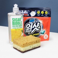 슈가버블 주방세제 캡슐세제 3종세트 케이스 선택