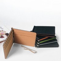 로페리아 심플 디자인 PU 지갑형 머니클립(0215633)