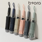BOR 무지 인쇄우산 무지 인쇄우산 거꾸로 3세대 3단 자동 양우산