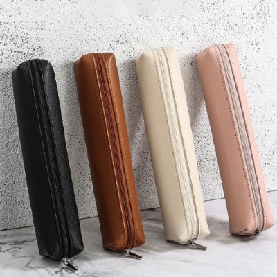 로페리아 인조가죽 심플 솔리드 필통(0217110)