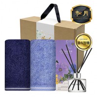 송월 프리미엄 디퓨저 3종세트 (혼방사 190g 2매 + 코코도르 200ml 1개)