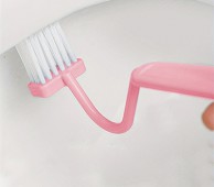 176_유연한V형욕실굽힘손잡이청소솔