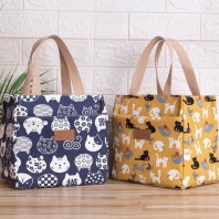 제이탑 케릭터 텍스쳐 다용도 보온보냉가방