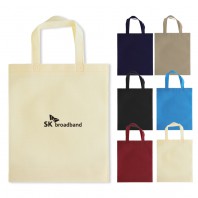 부직포가방 스탠드 세로형 H5 350x400x85 // 로고인쇄