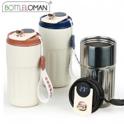 [보틀로만] 쿠키텀블러(LED온도계) 400ml