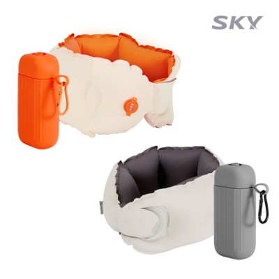 스카이 고 에어펌프 목베개
