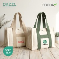 다즐 에코데이 친환경 오코택스 에코백(고급케이스 포함)