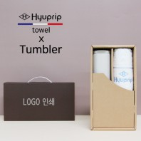 벤스 텀블러+협립 눈꽃 세면타월세트