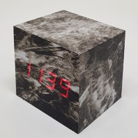 스톤큐브LED탁상시계