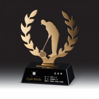 9238 금속 골프 트로피 (150*195*95mm)