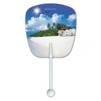 지압봉자루부채-사각