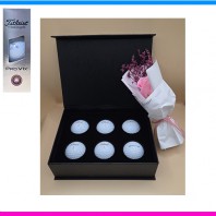 타이틀리스트 pro v1x 6구 (4pc) 사바리케이스 포함