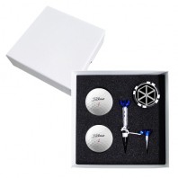 타이틀리스트 PRO V1x 2구 볼마커칩 고급 싸바리케이스