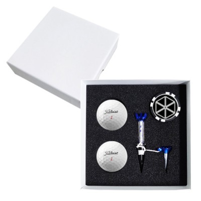 타이틀리스트 PRO V1x 2구 볼마커칩 고급 싸바리케이스