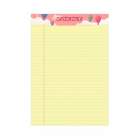 라인 리갈패드 B5 스티커