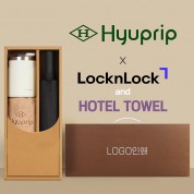 협립 3단60 슈퍼TEN(10K) 포뮬러타이어 고밀도 완전자동우산 +락앤락 메트로머그+협립40수호텔코마180타월-세트