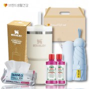 브생건43호(스탠리 퀜처591ml텀블러+5단 UV암막 양우산+유시몰가글+크리넥스 안심물티슈)
